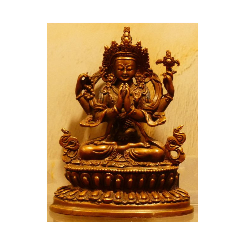 Vierarmige Avalokiteshvara