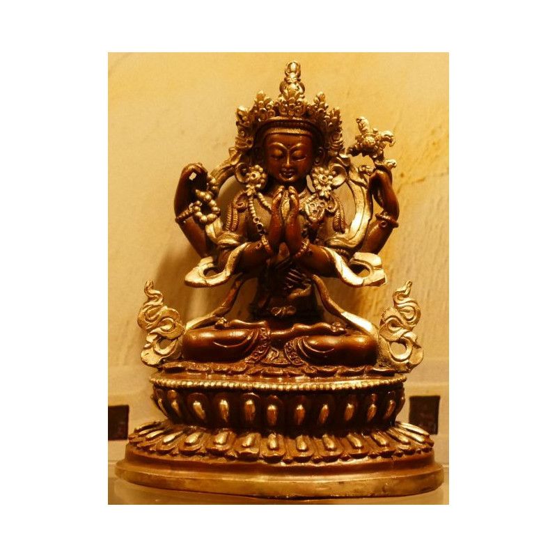 Vierarmige Avalokiteshvara