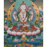 Vierarmige Avalokiteshvara