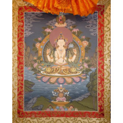 Vierarmige Avalokiteshvara