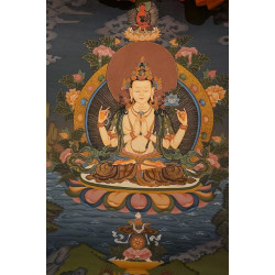 Vierarmige Avalokiteshvara