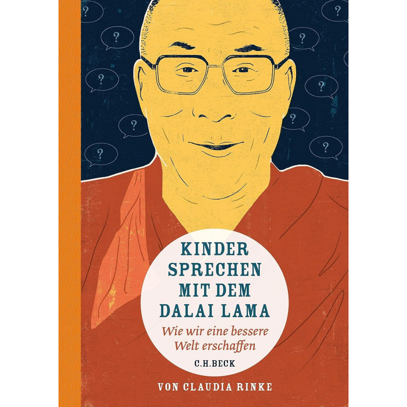 Kinder sprechen mit dem Dalai Lama .