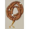 Mala aus Bodhibaumsamen mit calcit weiß