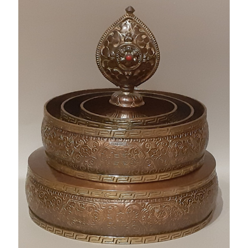 Mandala offering set