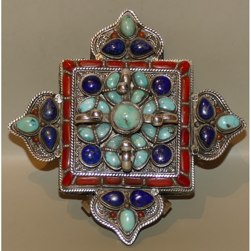 Tibetisches Ghau-Amulett.
