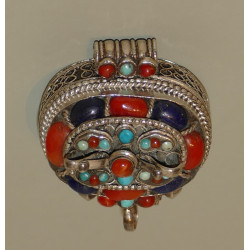 Tibetisches Ghau-Amulett.
