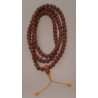 Rudraksha Mala gelb faden