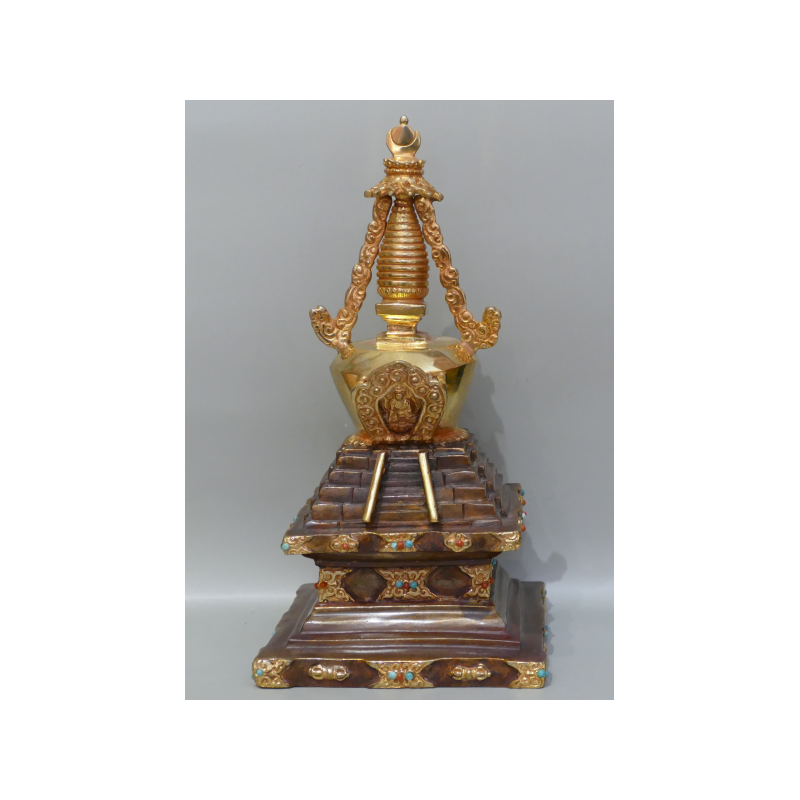 Stupa des Herabstiegs aus dem Götterbereich [Lhabab Chörten]