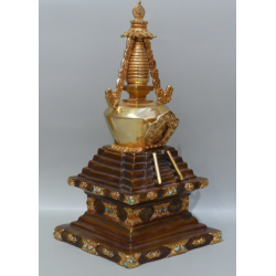 Stupa des Herabstiegs aus dem Götterbereich [Lhabab Chörten]