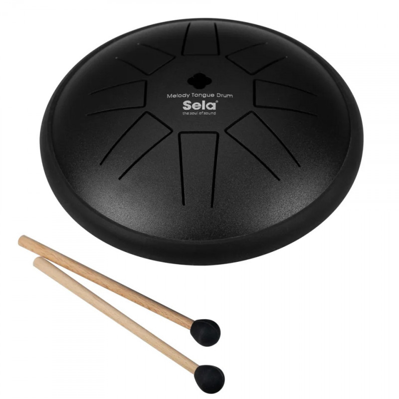 Melody Tongue Drum Schwarz